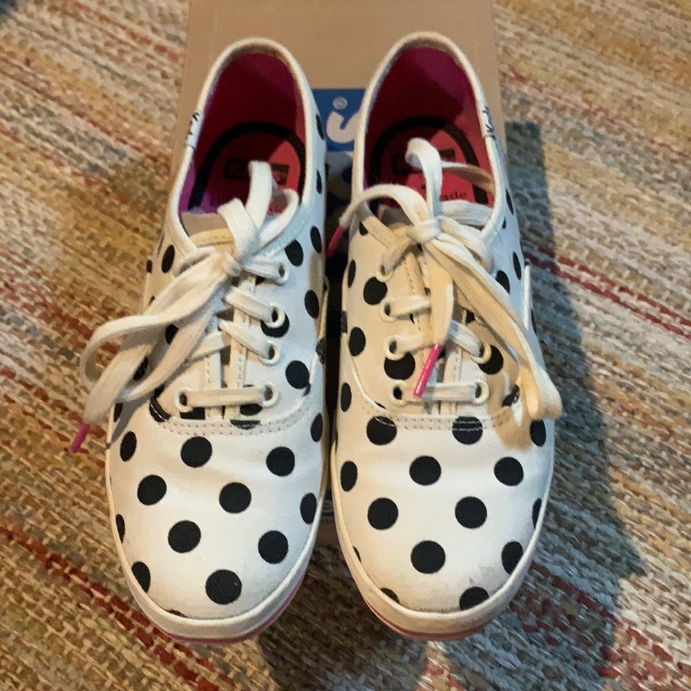 Polka dot kate spade x Keds sneakers